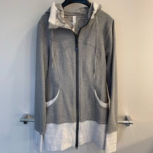 Lululemon Grey Scuba Hoodie